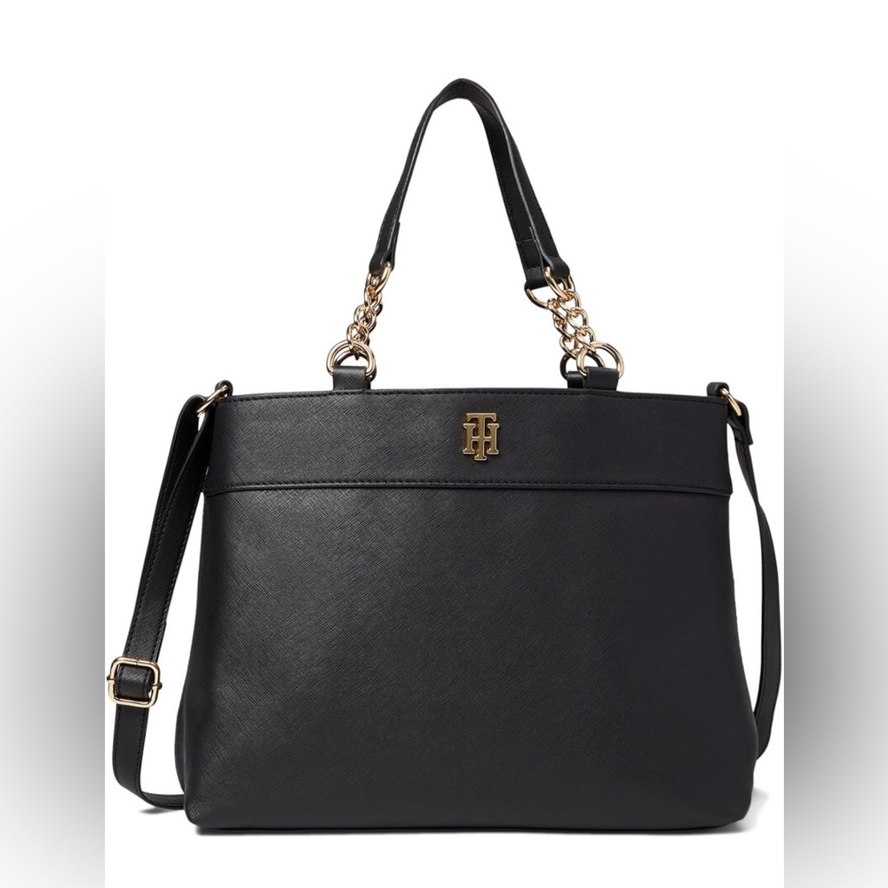 Tommy Hilfiger Camilla II Convertible Satchel (Tommy Navy)